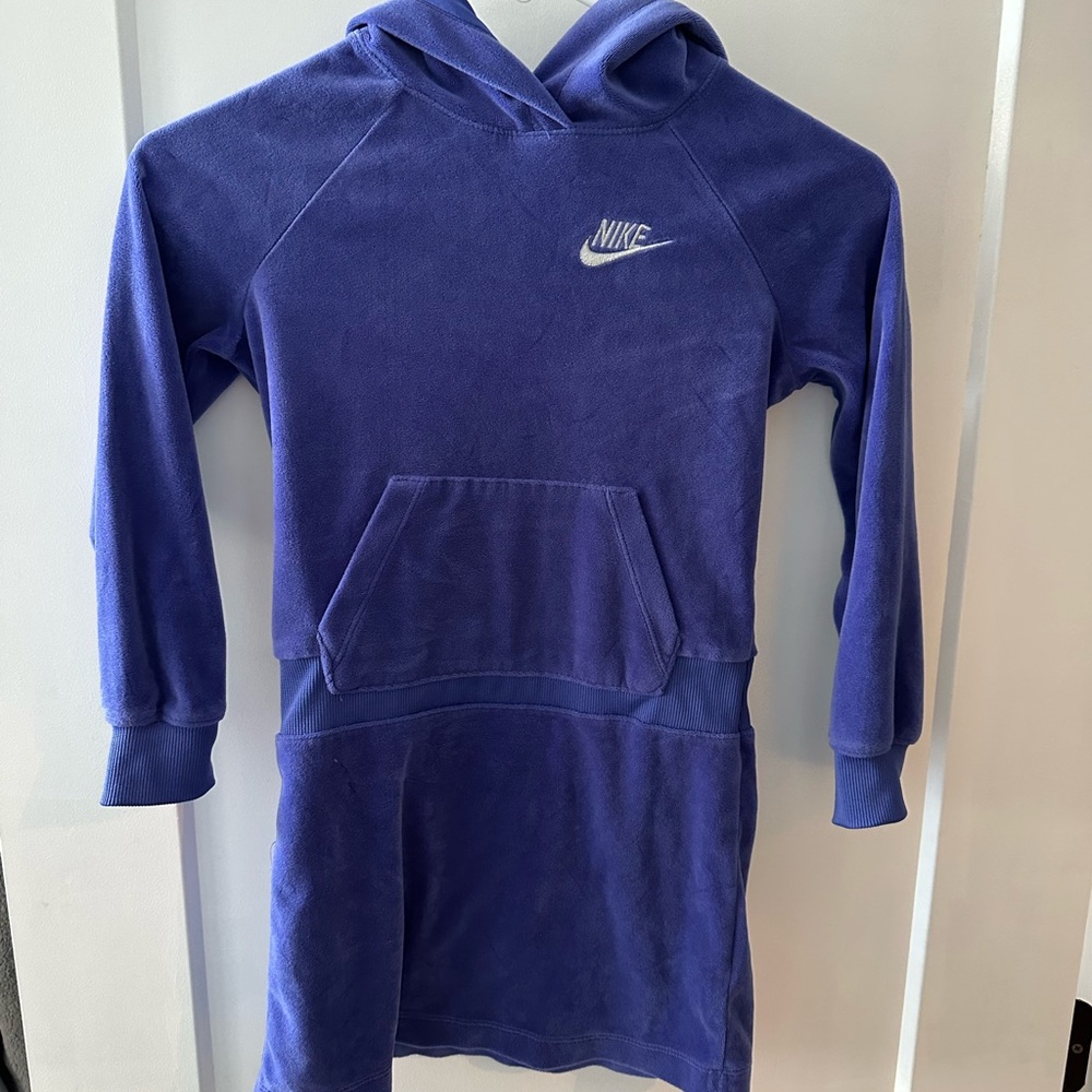 Nike Kids Purple Hoodie Dress